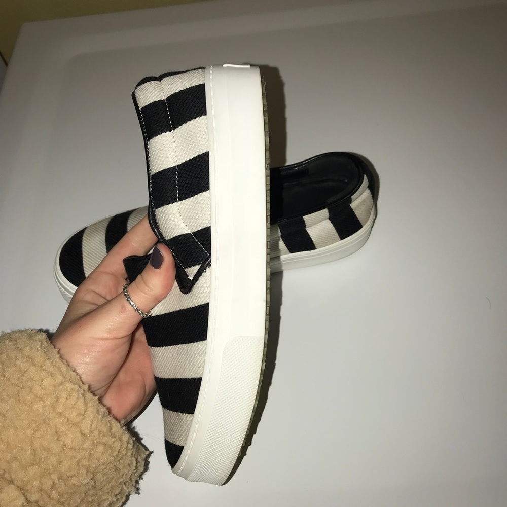 Celine Striped Slip- On’s - Picture 2 of 5